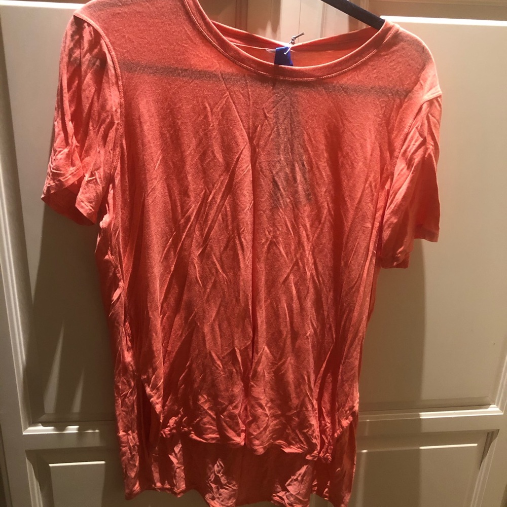 Kit and Ace Court Tee 10 Coral